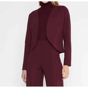 NEW RIPLEY RADER ponte knit bolero in elderberry